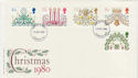 1980-11-19 Christmas Stamps London FDC (56951)