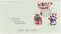 1968-11-25 Christmas Stamps Fishguard cds FDC (57139)
