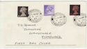 1967-06-05 Definitive Stamps Fishguard cds FDC (57150)
