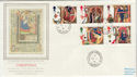 1991-11-12 Christmas Stamps Nasareth cds FDC (57180)