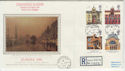 1990-03-06 Europa Buildings Stamps Cowcaddens cds FDC (57182)
