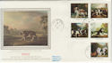 1991-01-08 Dogs Stamps Isle of Dogs cds FDC (57233)