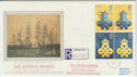 1990-04-10 Export and Technology Stamps Golders Green cds (57235