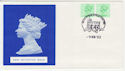 1983-11-09 Christmas Booklet Stamps Windsor FDC (57256)