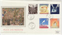1995-05-02 Peace and Freedom Montgomery cds FDC (57325)