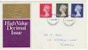 1970-06-17 Definitive High Values Burnley FDC (57351)