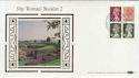 1986-10-20 50p Booklet Stamps St Albans FDC (57364)