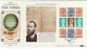1985-01-08 The Times Full Pane London WC FDC (57382)