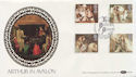 1985-09-03 Arthurian Legend Stamps Glastonbury FDC (57438)