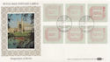 1984-05-01 Postage Labels Cambridge FDC (57486)