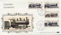 1985-11-07 Canadian Locomotives Stamps FDC (57545)