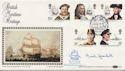 1982-06-16 Maritime Heritage Greenwich Signed FDC (57615)