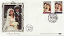 1986-07-22 Royal Wedding Stamps Dummer FDC (57701)