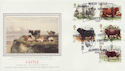 1984-03-06 British Cattle Stamps Ballynahinch FDC (57726)