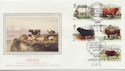 1984-03-06 British Cattle Stamps Earls Court SW6 FDC (57727)