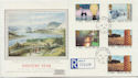 1986-01-14 Industry Year Stamps Bakewell cds FDC (57905)
