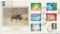 1987-11-17 Christmas Stamps Playing Place cds FDC (57908)