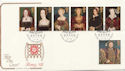 1997-01-21 Henry VIII Stamps Hever Castle FDC (58072)