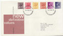 1976-02-25 Definitive Stamps Bureau FDC (58204)
