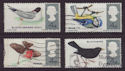 1966-08-08 British Birds Stamps Used Set (58241)