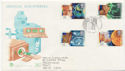 1994-09-27 Medical Discoveries Stamps Cambridge FDC (58451)