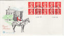 1993-04-06 HD9 SG1666 Bklt Pane Stamps Windsor FDC (58475)