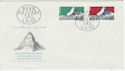 1965 Switzerland Alps Stamps FDC (58790)