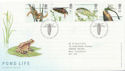 2001-07-10 Pond Life Stamps T/House FDC (58994)