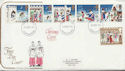 1973-11-28 Christmas Stamps Northampton FDC (59019)