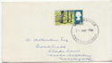 1966-05-02 Landscapes 4d Stamp Manchester FDI (59037)