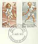 1972-08-02 Health Stamps Tennis FDC (5909)