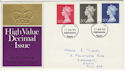 1970-06-17 Definitive Stamps Portsmouth FDI (59124)