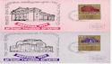 1970-09-07 Israel Festival x5 Stamp Cards FDC (59149)