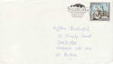 Austria to UK Slogan Postmark Envelope (59235)