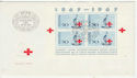 1963 Switzerland Red Cross S/Sheet FDC (59363)