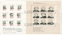 1986-05-22 Presidents of US x4 M/Sheets FDC (59429)