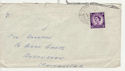 3d Lilac Wilding Stamp Used on Cover (59459)