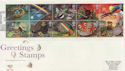 1991-02-05 Greetings Stamps Good Easter FDC (59470)