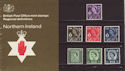 1970-12-09 N Ireland Definitive P Pack No 25 (59505)