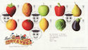 2003-03-25 Fruit and Veg Stamps T/House FDC (59545)