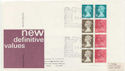 1981-08-26 Definitive Bklt Stamps Windsor FDC (59605)