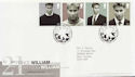 2003-06-17 Prince William Stamps Cardiff FDC (59713)