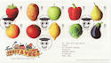 2003-03-25 Fruit and Veg Stamps T/House FDC (59732)
