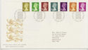 1991-09-10 Definitive Stamps Windsor FDC (59745)