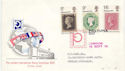 1970-09-18 Philympia Stamps London FDC (60056)
