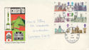 1969-05-28 British Cathedrals Croeso'69 Official FDC (60073)