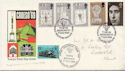 1969-07-01 Investiture Stamps Croeso'69 Official FDC (60074)