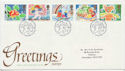 1989-01-31 Greetings Stamps Lover FDC (60254)
