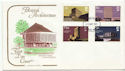 1971-09-22 University Buildings Stamps Enfield FDC (60377)