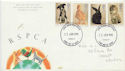 1990-01-23 RSPCA Stamps Cardiff FDC (60611)